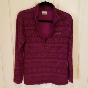 Columbia Half Zip Pullover